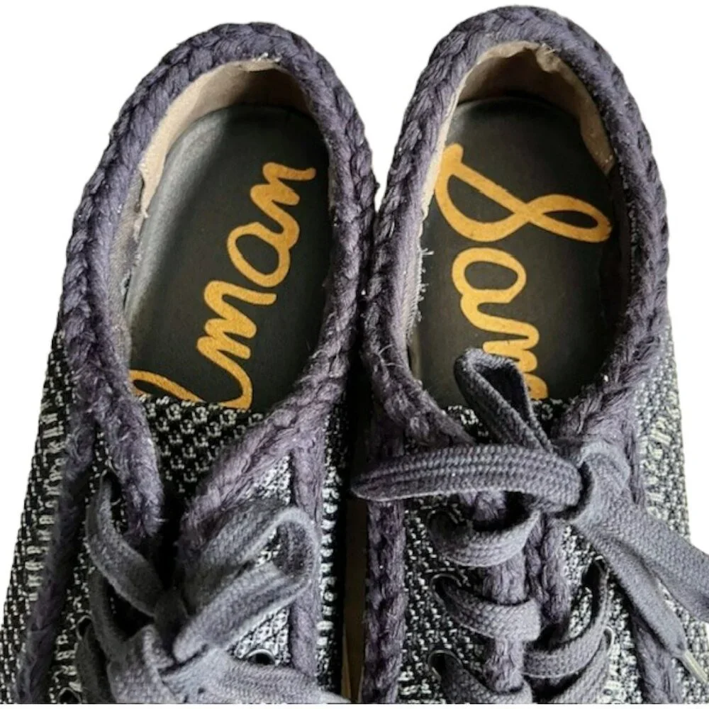 Sam Edelman Elena Knit Sneakers - Baltic Navy/Smokey Blue - 9